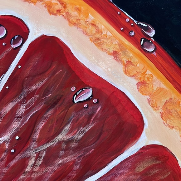 Wall art A set of 4, can be both separate and in one picture, "citrus" - Picture 7 of 13